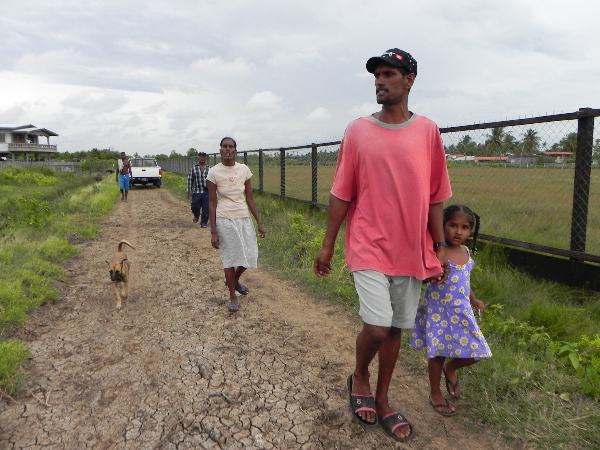 Family from Bath Settlement trying to recover from damaged due to Guysuco flooding their lands