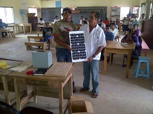 Disfuctional solars given to residents of Tuseneng